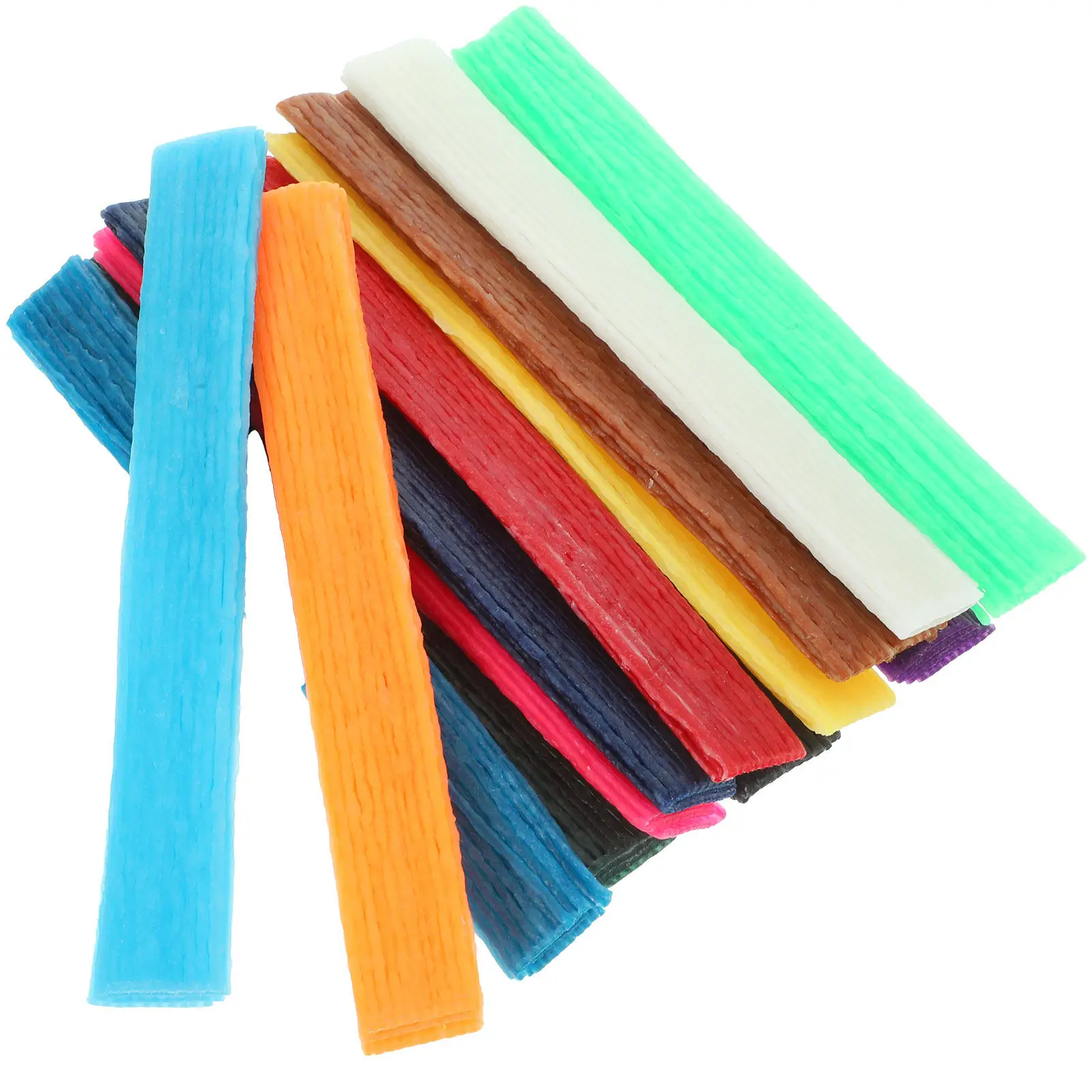 

52Pcs Wax Craft Sticks for Kids Flexible Wax Yarn Sticks DIY Crafts Supplies Handmade Tool for Brain Development Imagination