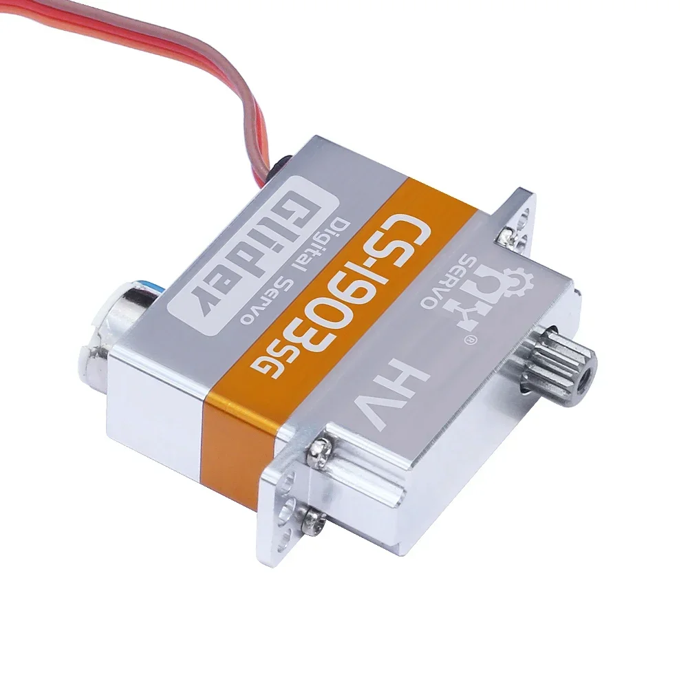 MY Servo CS-1903SG Kernloser Miniatur-Metallgetriebe-Digital-Servo für RC-Auto, Flugzeug, Drohne, Modell, Universelle RC-Modellteile – Detail 4