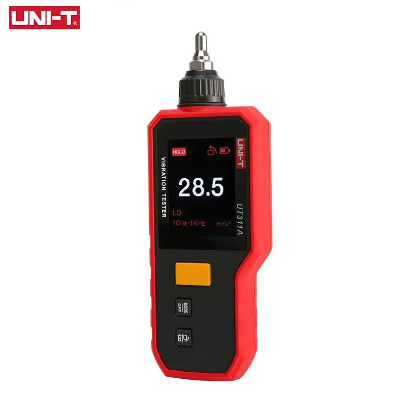 UNI-T UT311A Digital Vibration Meter 0.1 - 199.9m/s² Vibration Analyzer High Precision Vibrometer LCD TFT Screen