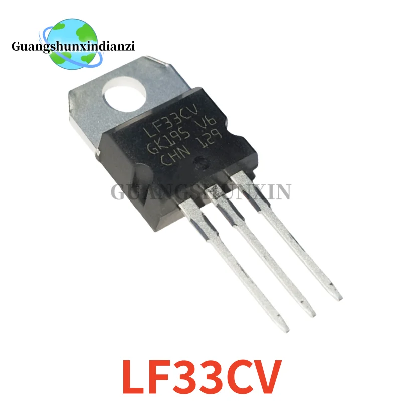 10PCS/ 100% NEW LF33CV LF33 TO-220 3.3V 5A Best Quality transistor Best Quality In Stock