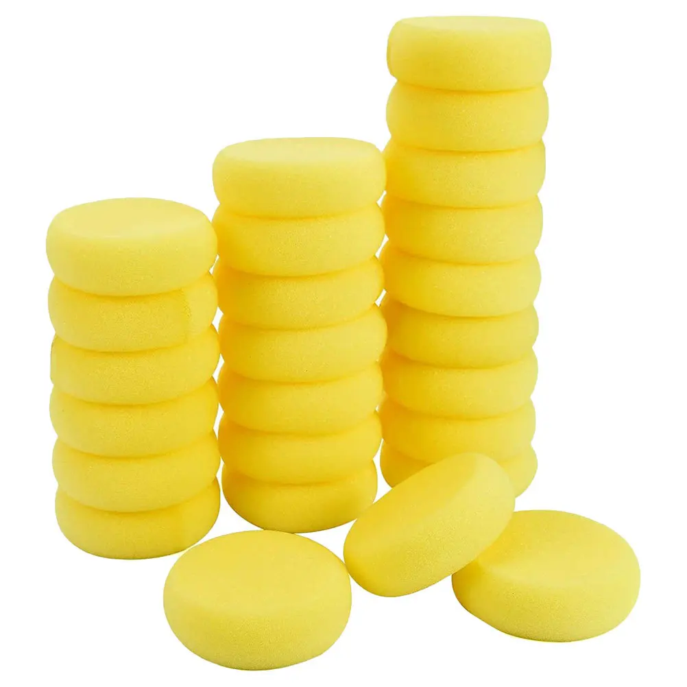 

25Pcs Water Absorption Artist Sponges for Painting Watercolor Acrylic Durable Lightweight Cleaning Sponge Art Supplies