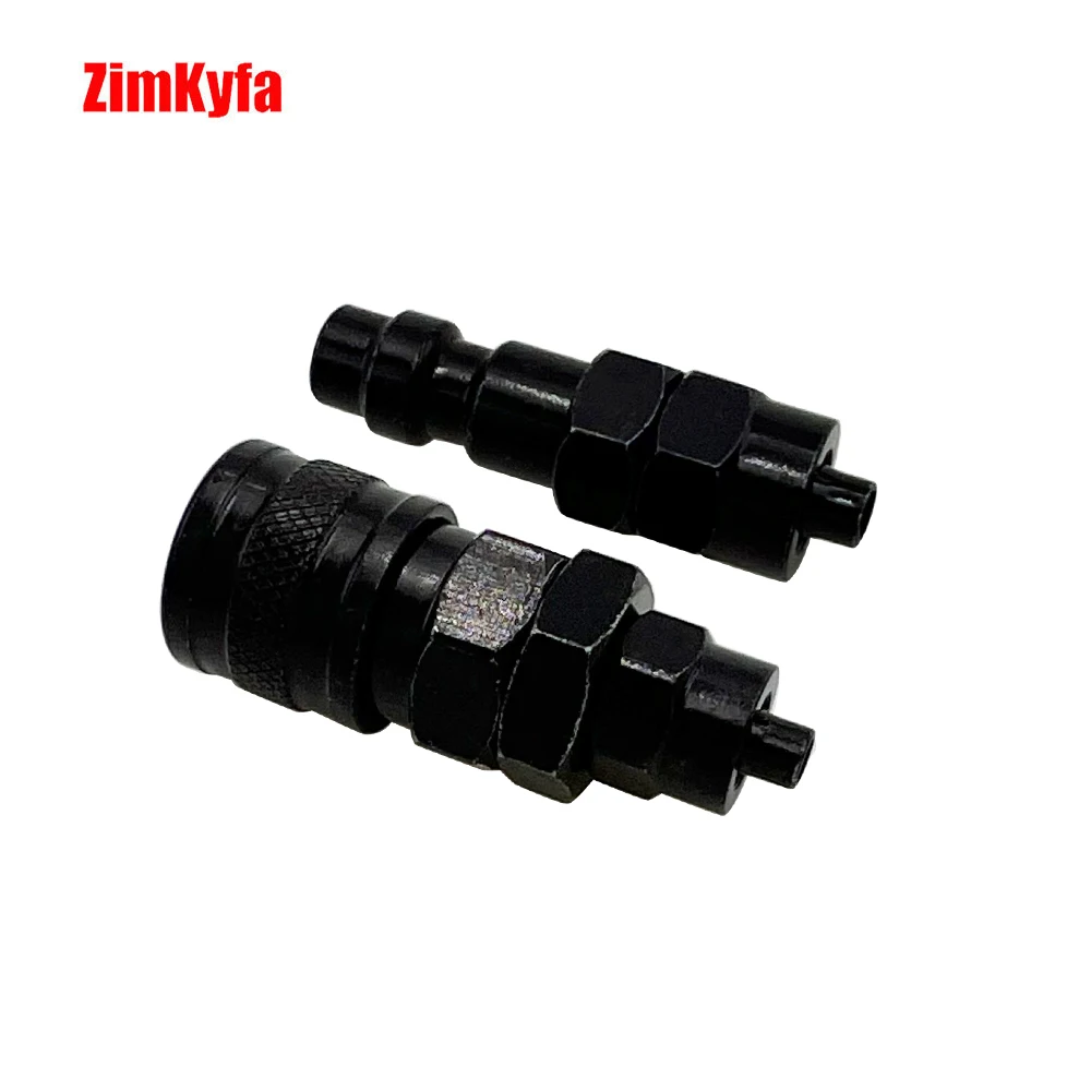 HPA NEW US Foster BLack 23-2 / 2302 Push-In Fitting Quick Disconnect Plug To 6MM - 6.35MM OD Hose For Air Tool