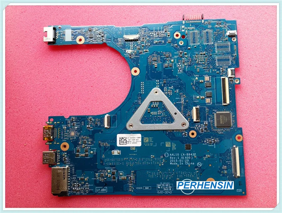 

VFD5V For Dell for Inspiron 14 5458 Laptop i7-5500U Motherboard 0VFD5V LA-B843P 100% WORK PERFECTLY