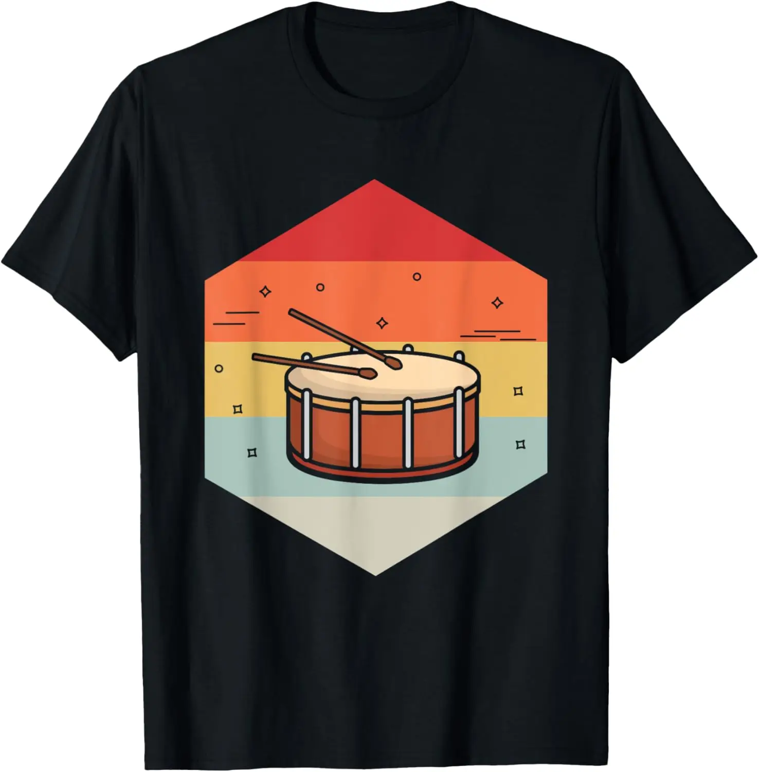 

Marching Band Gifts Drummer Music Drums T-Shirt