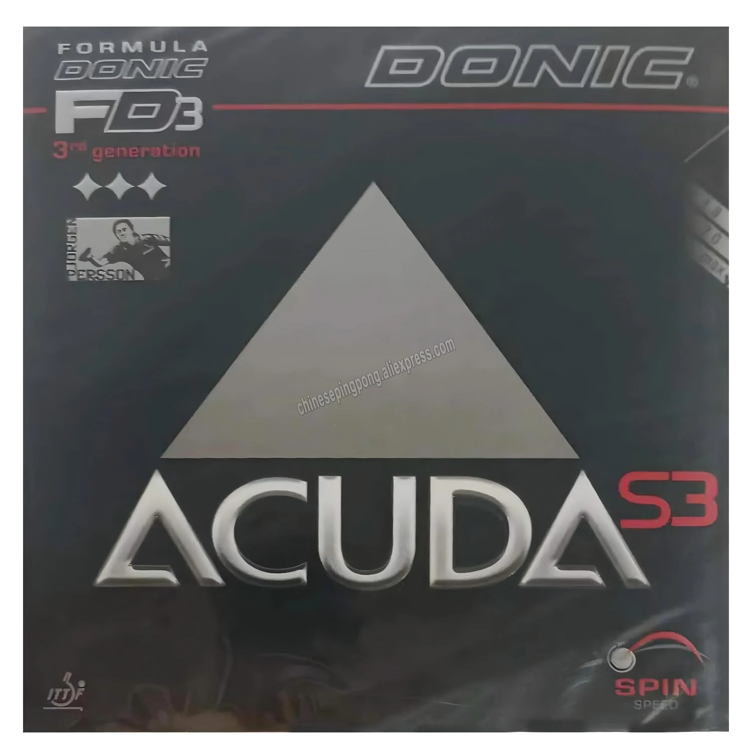 Donic Acuda S3 Tafeltennisrubber Gemaakt In Duitsland Spin Allround Puistjes In Met Spons Ping Pong Tenis De Mesa