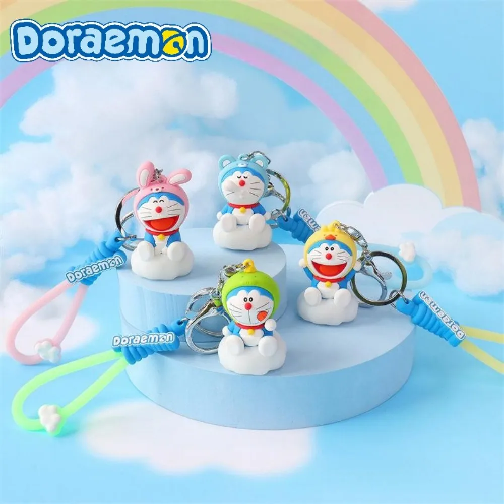 

Doraemon LED Keychain Light Anime Cartoon Lamp Kawaii Bag Decoration Birthday Christmas Gift for Kids