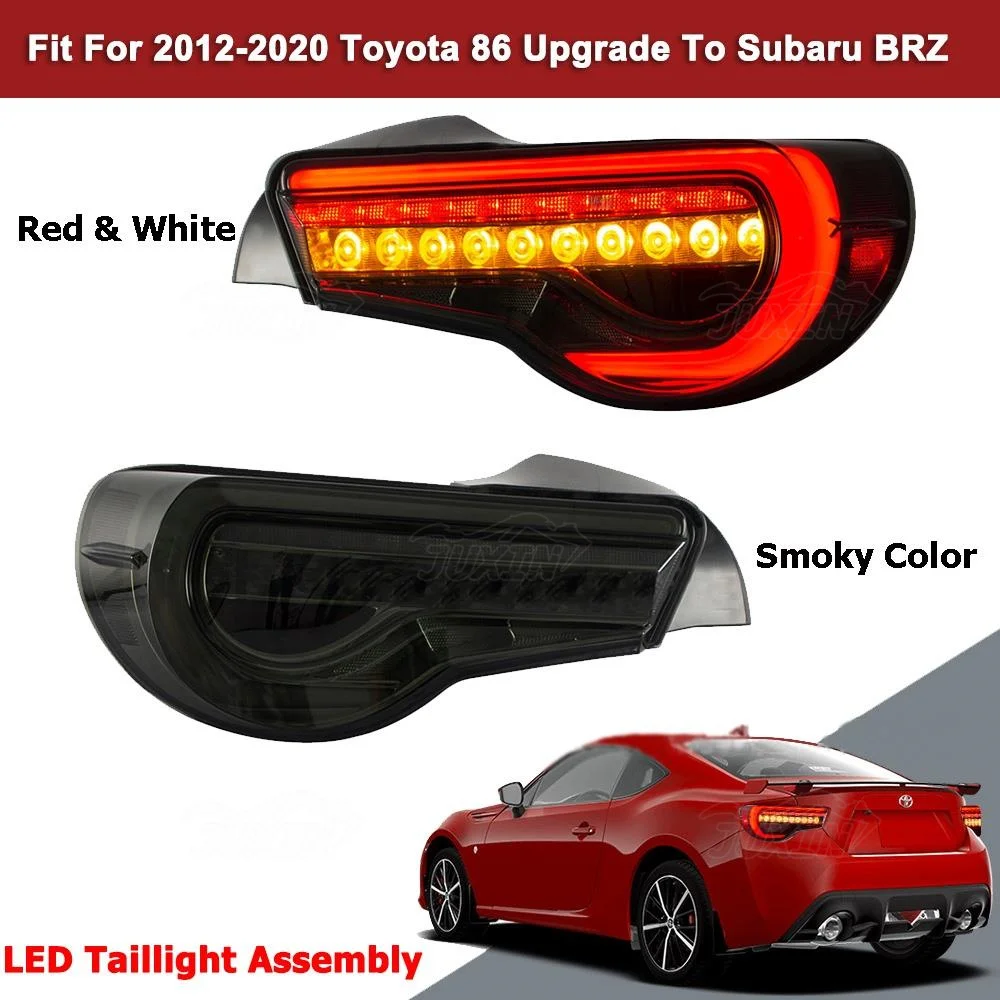 Taillight Assembly For Toyota 86 2012-2019 Facelift Subaru BRZ/Scion FRS With Moving Turn Signal Light Tail Lamp Plug And Play