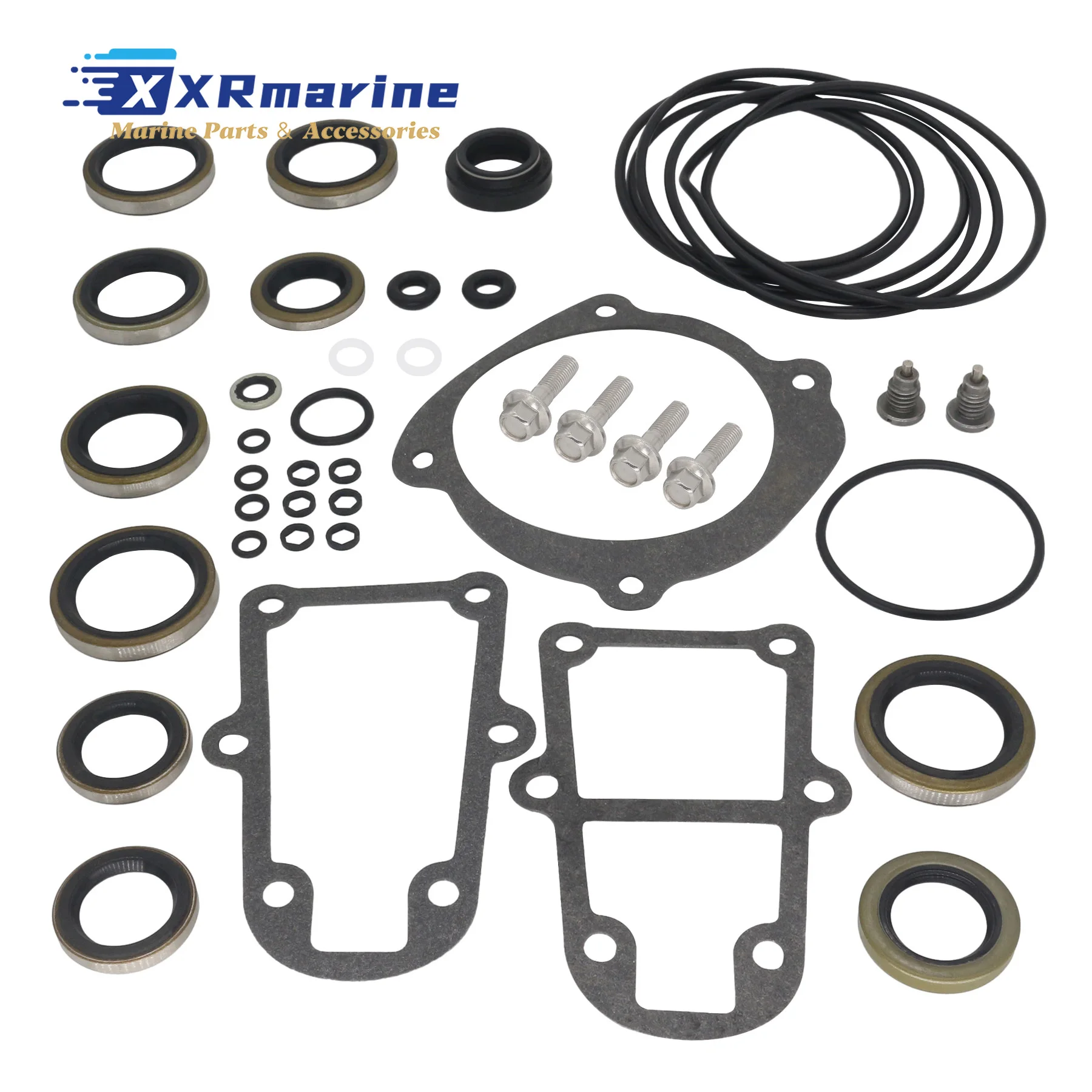 Lower Unit Gasket Seal Kit for Johnson Evinrude V4 V6 V8 75 85 90 100 115 120 125 140 150 175 200 225 250 300 HP Outboard Engine
