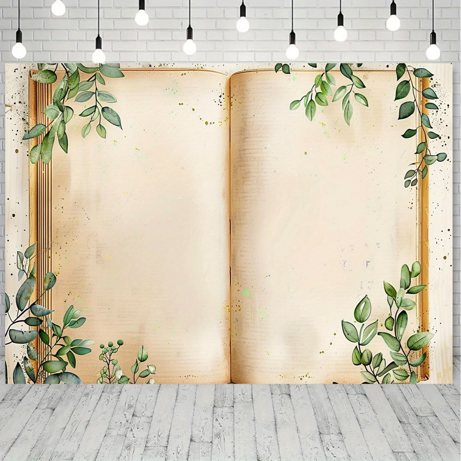 Photography Yearbook - The 1pc Magic Book background board,