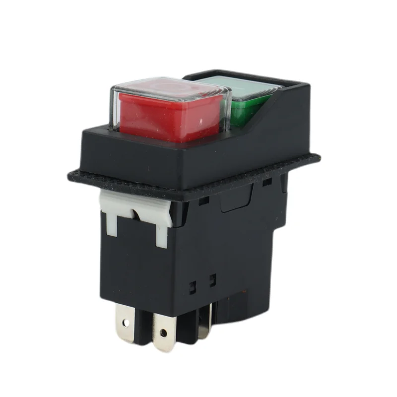

A93Z 2X 250V 16A Waterproof Magnetic On Off Switch KLD28 4 Pin Start Stop Magnetic On Off Switch For Workshop Machines