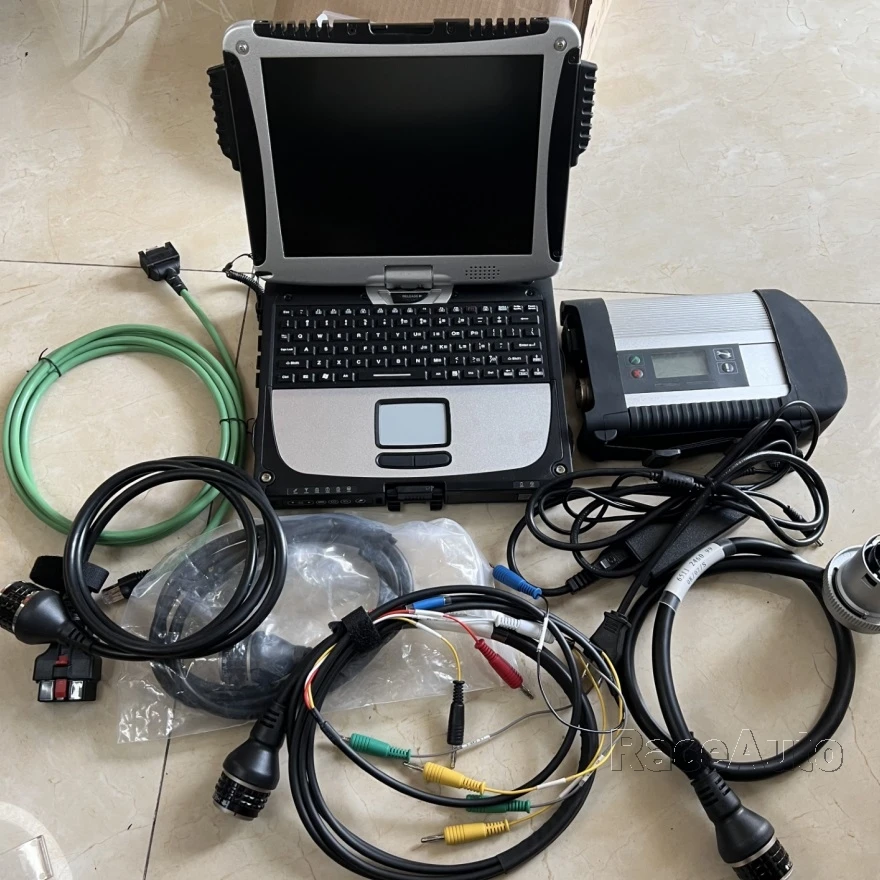 Mb Star c4 Sd Connect Compact DOIP Professional DIAGNOSIS Full Software 06/2024 Ssd 480gb Laptop Cf19 I5 TOUCH 2 Years Warranty