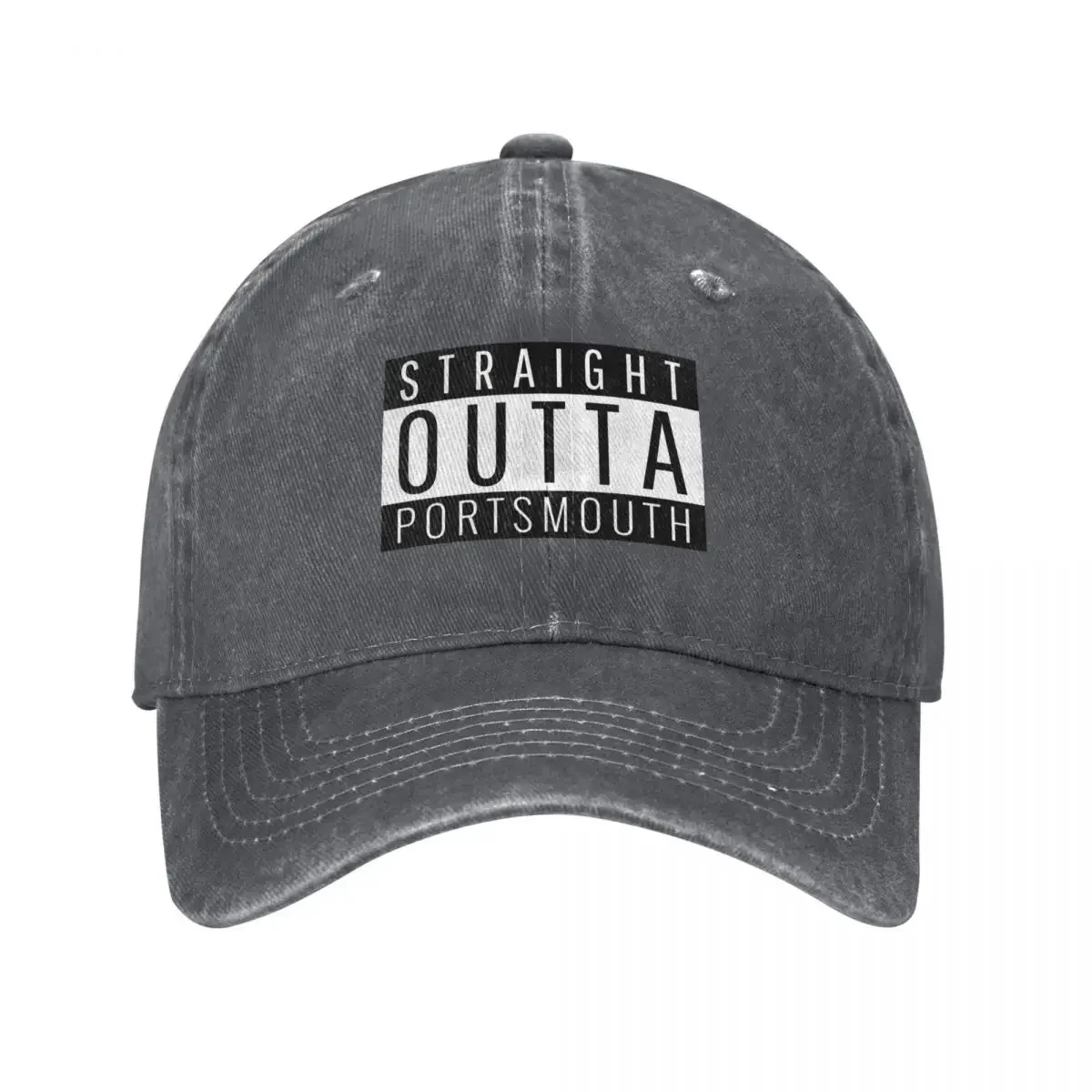 Straight Outta Portsmouth Virginia Baseball Cap Fishing cap Hat Man Luxury fashionable Mens Hats Women's