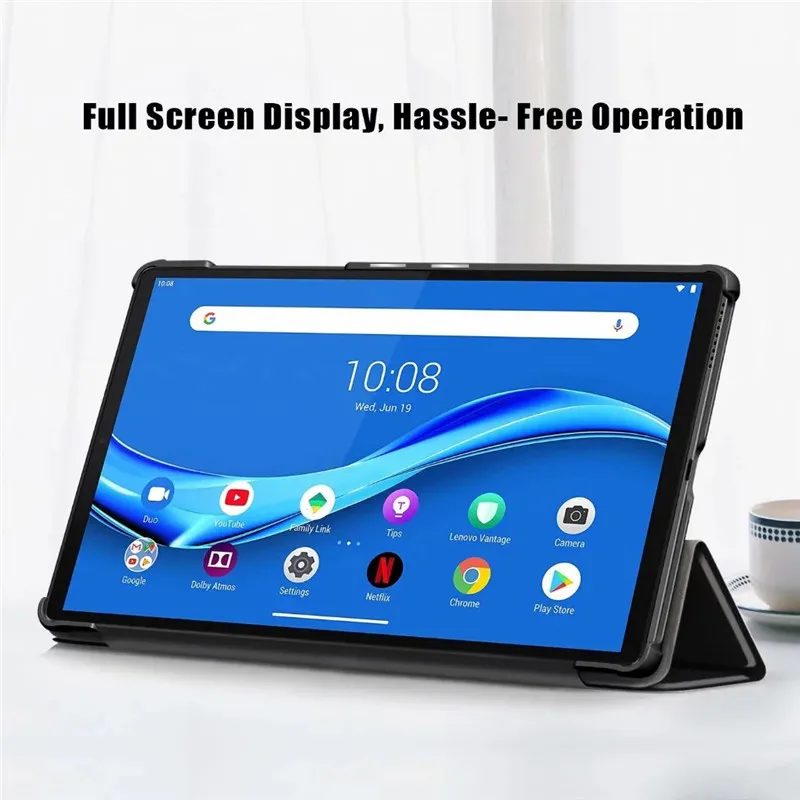 For Lenovo Tab M10 FHD Plus 10.3 Case TB-X606F M10 3rd Gen TB328FU TB328XU TB125FU TB-X306F Folding Stand Smart Cover Tablet