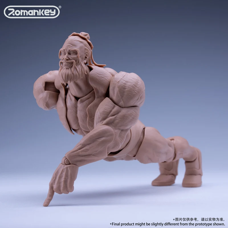 in stock Q4 Romankey UMS003 Big Guy GUY 1/12 Scale Male Soldier Super Flexible Joint Strong Muscle Body For 6in Action