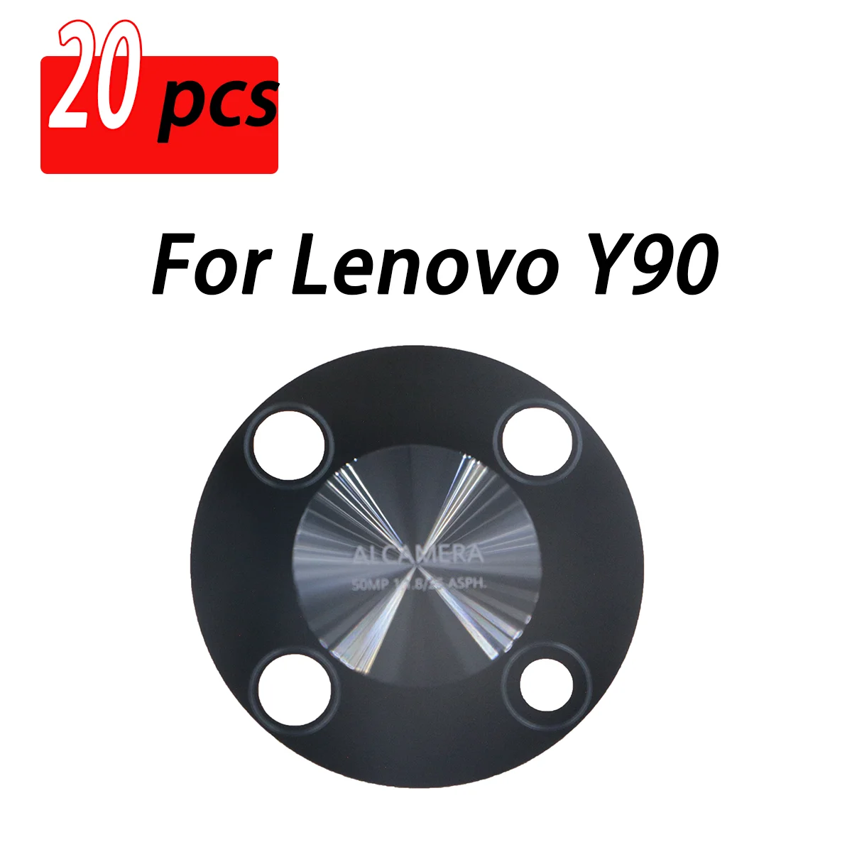 

20 pcs Glass Camera Lens Protector Tempered Glass Lens Cover with Sticker for Leno Y90
