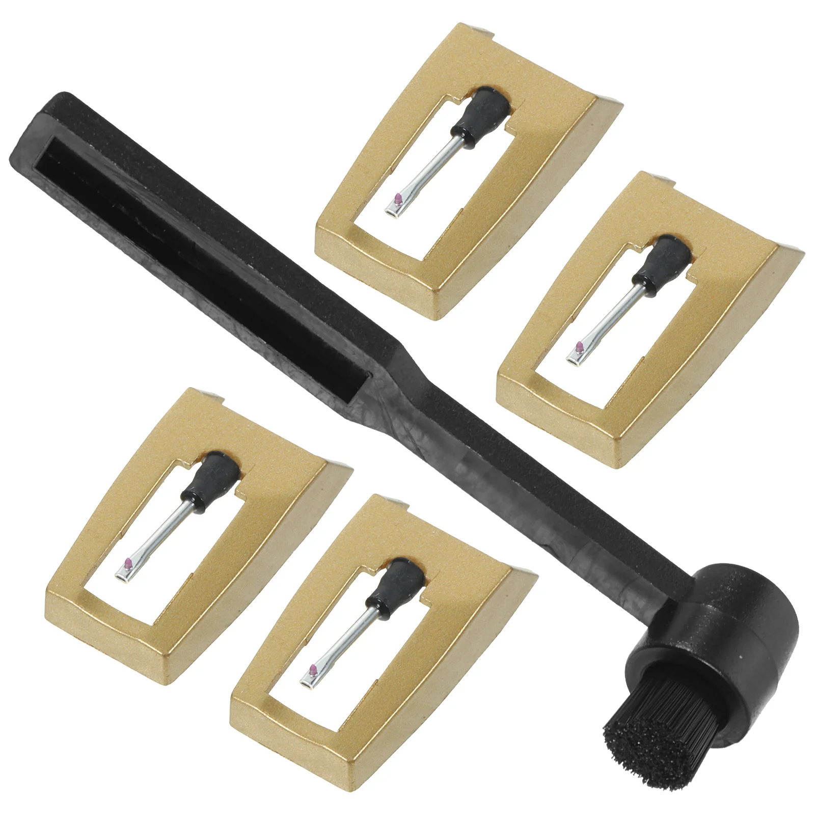 

1Set Phonograph Needle Precision-Crafted Pickup Head Universal Compatibility Compact Lightweight Vintage Record Parts