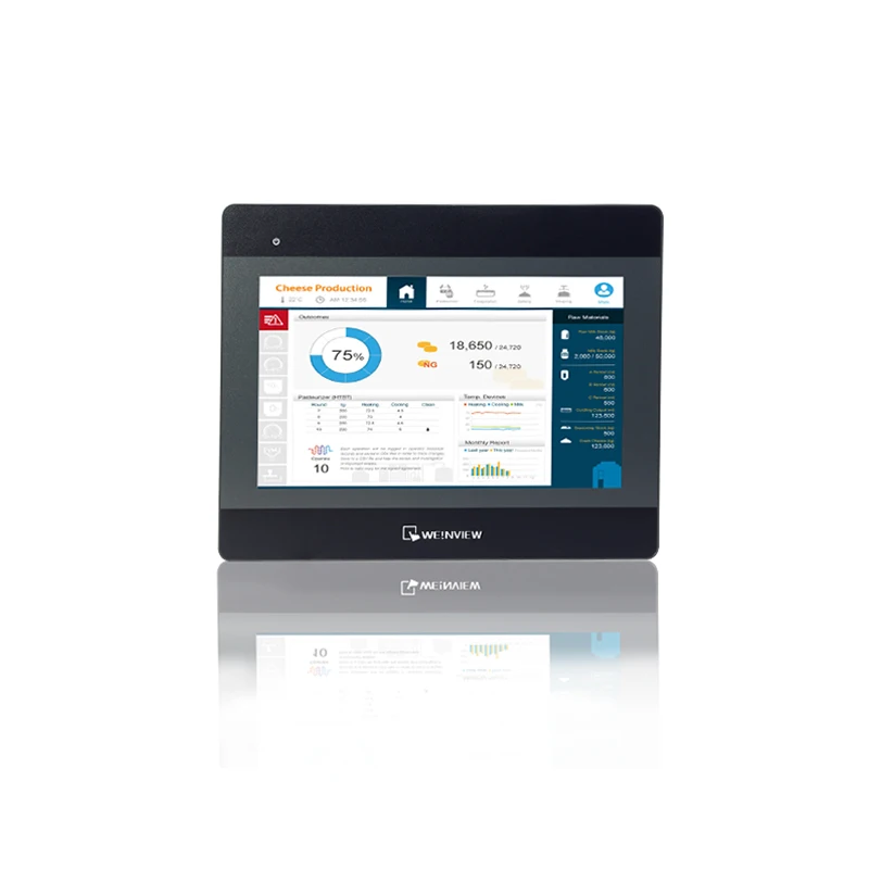 Original Weinview Touch Screen MT8102IP HMI Display LCD Panel Human Interface Machine for Feed Industry