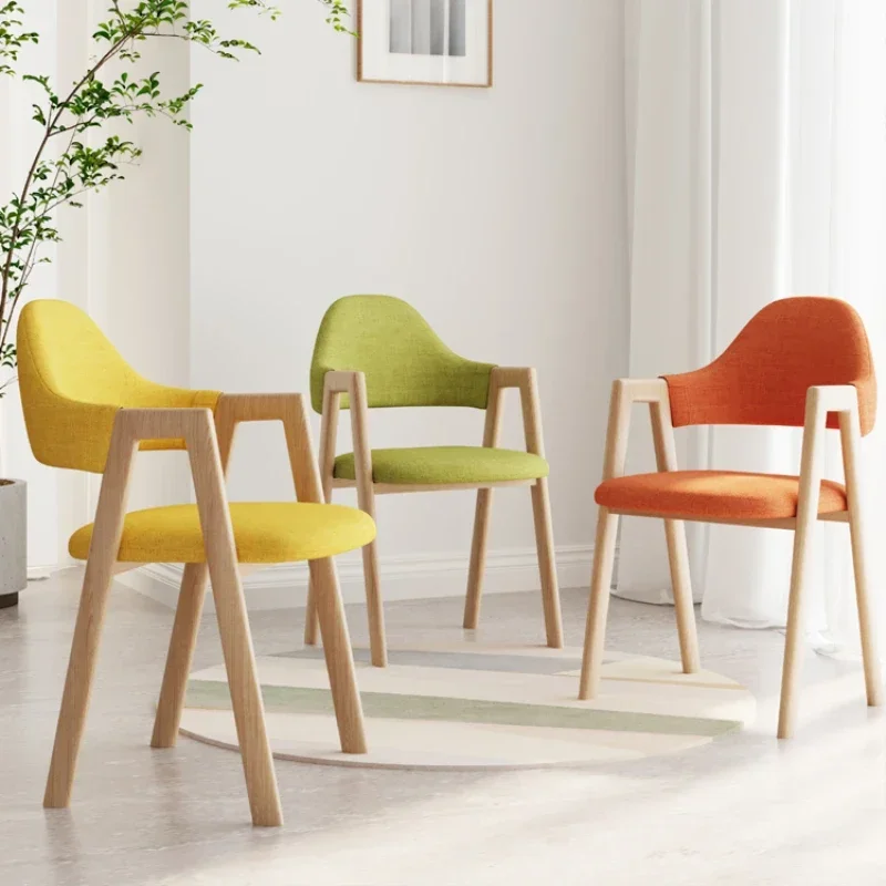 

z Creative Household Dining Chairs Minimalist Backrest Modern Relaxing Dining Chairs Luxury Sillas De Comedor Furniture WZ50DC