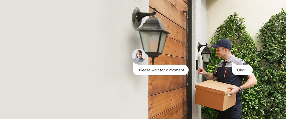 SeflieCom Video Doorbell WiFi Smart Outdoor Home Video Intercom Human Detection Wired Door Bell PoE with Chime Support Alexa