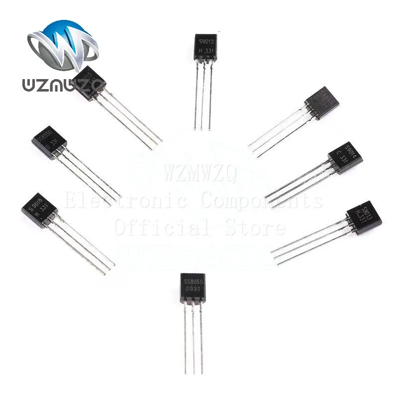 10PCS/Lot S8050 S8550 SS8050 SS8550 TO-92 S8050 S8550 SS8050 SS8550 8050 New triode transistor S8050D S8550D SS8050D SS8550D