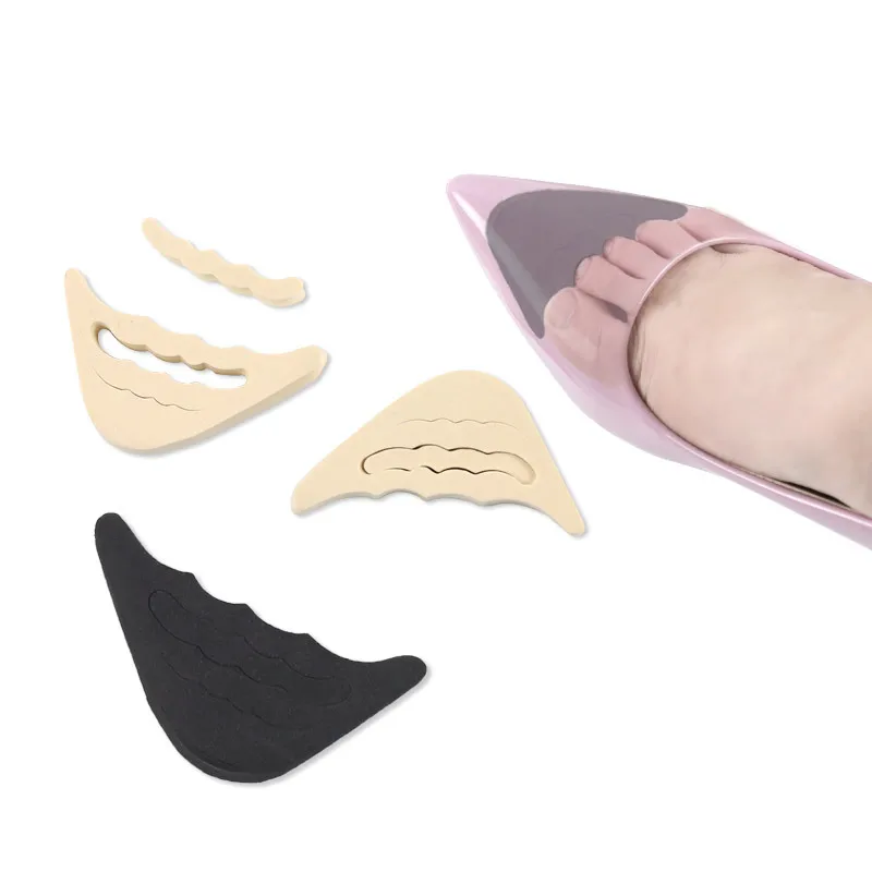 

Women High Heels Toe Plugs Forefoot Pads Insoles Shoes Inserts Cushion Non-slip Thick Palms Anti-wear Footpads Pain Relief Pad