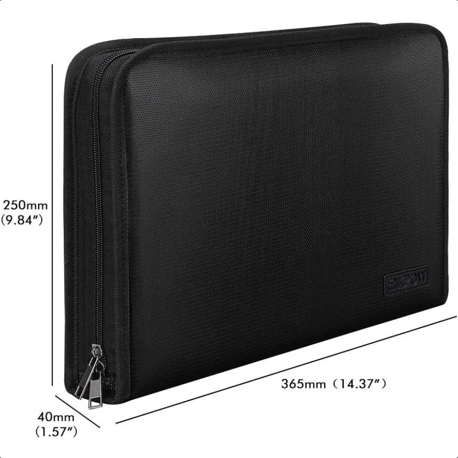 توسيع مجلد الملفات منظم المستندات المهمة حقيبة مستندات مقاومة للحريق مقاس A4 25 جيوب ملصقات ملونة معطف سيليكون غير حكة