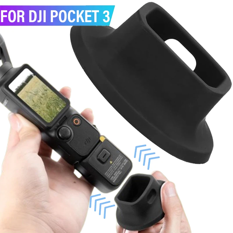 For DJI OSMO Pocket 3 Pocket3 Stable Base Bracket Handheld Camera Dock Holder Anti Slip Silicone Fixed Base Accessories