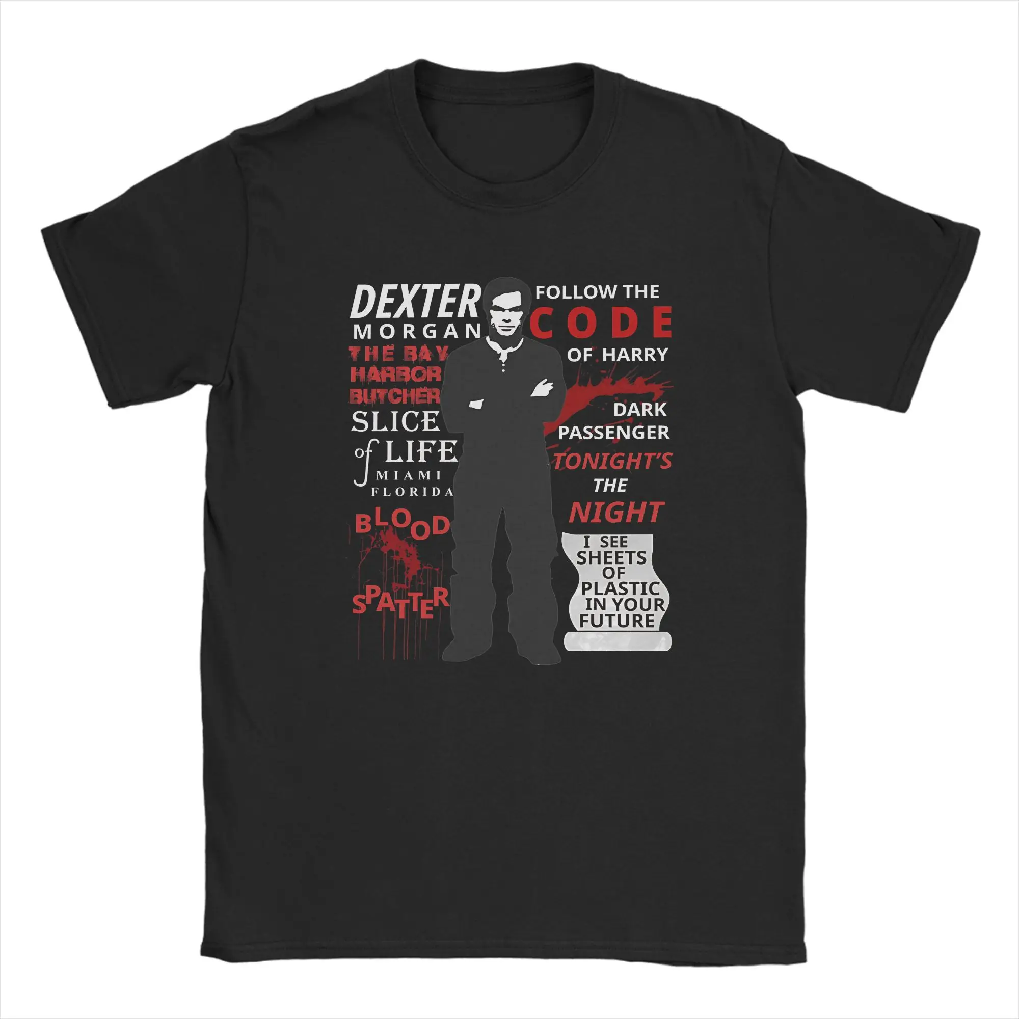 

Dexter Morgan Harry's Code Tee Shirt for Men Women New Arrival T Shirts 100% Cotton Clothes