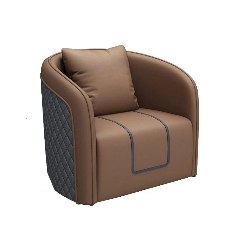 

View Ball Card Seat Light Luxury Modern Sofa Hotel Member Rest Area Chair Billiard Room Sofa Table Chair Billiard Hall