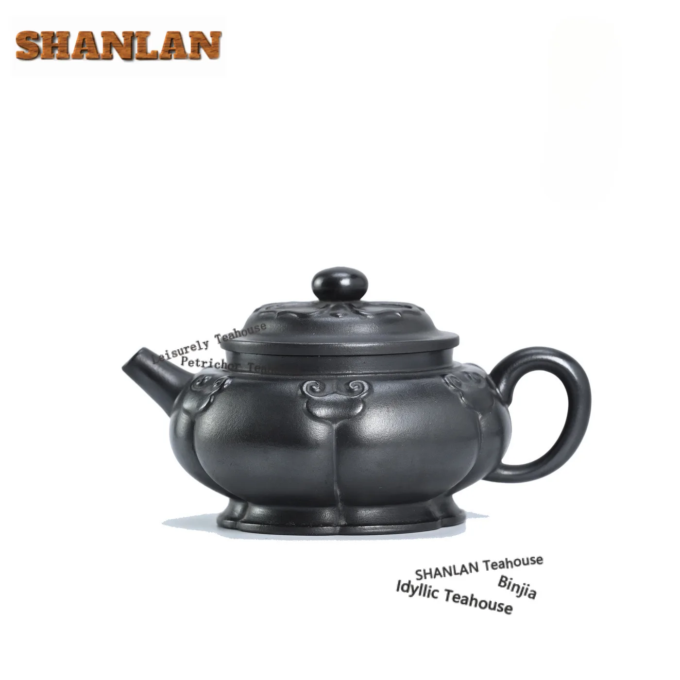 

240 мл древние фиолетовые глиняные чайники Исин, горшок ручной работы с гравировкой, необработанный рудный камень, желтый грязевой чайник, чайный сервиз Zisha, украшение для кафе