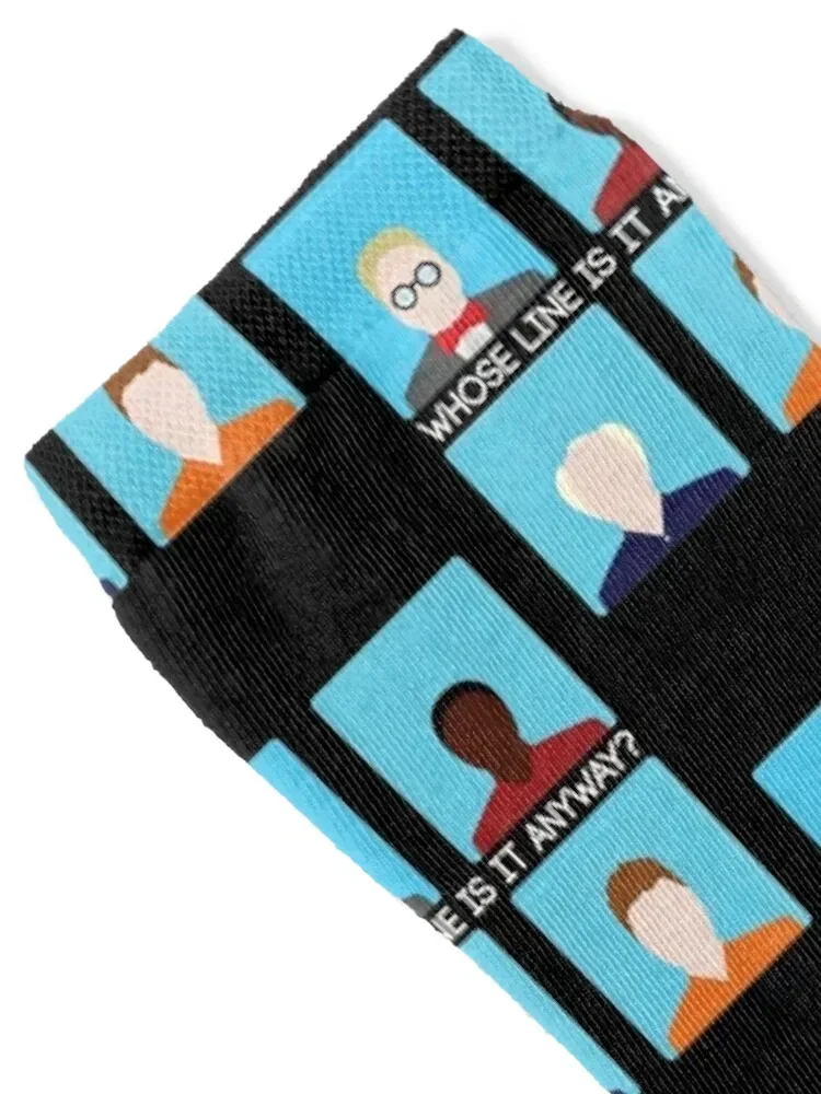 Whose Line Is It Anyway Take Two Classic T Socks new year christmas stocking christmas gifts Men Socks Women's