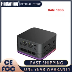 T9 Plus 4 Core Windows 11 Small Mini PC, CPU Intel Alder Lake N100 16GB LPDDR5 256/512GB/1TB SSD,Dual 1000M LAN Three HD Desktop