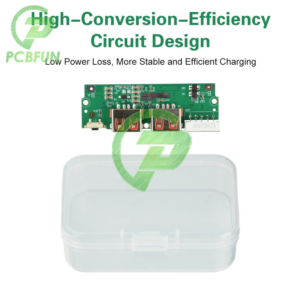 

22.5W Fast Charging Power Bank Module with PD QC VOOC Multi-Protocol DIY Mobile Phone Charging Ternary Lithium Battery Board