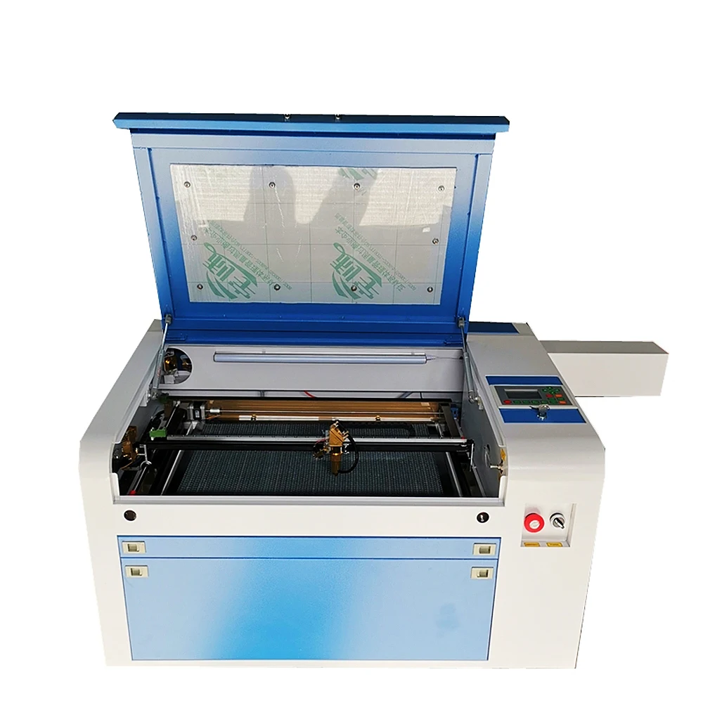 RECI 100W Ruida 6445 Control 4060 Laser Cutting Machine FREE To Russia Include Customs Duty And Tax