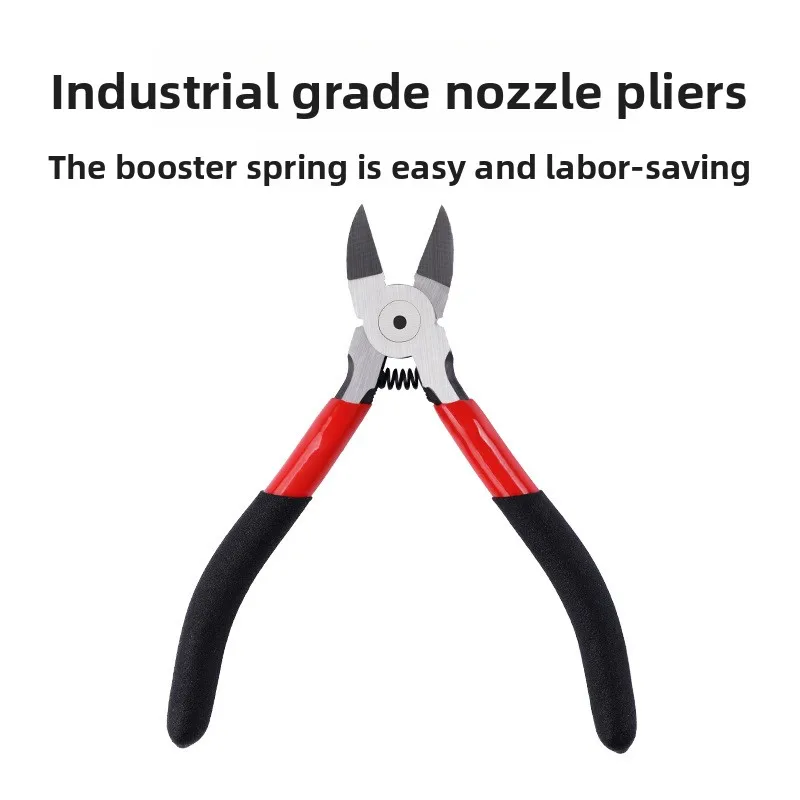 

Industrial Grade Diagonal Pliers Set - Multi-Size Electrician's Wire Cutters Side Cutting Pliers with Offset Jaw Angled Nippers