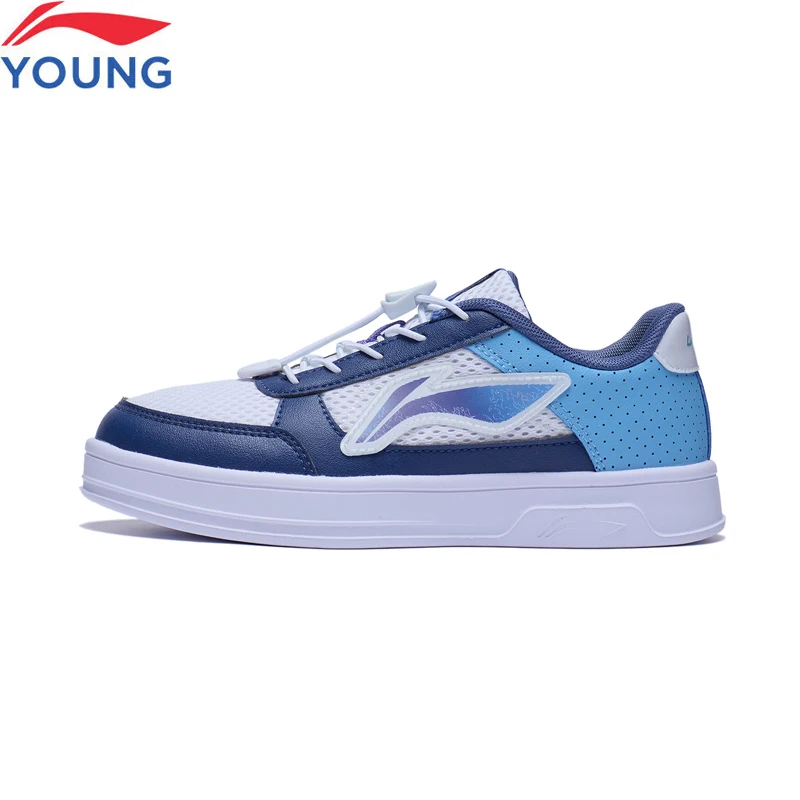 Li-Ning Kids Casual Lifestyle Shoes Boys Breathable Cushion Comfortable LiNing Fitness Sports Shoes Leisure Sneakers YKCT070