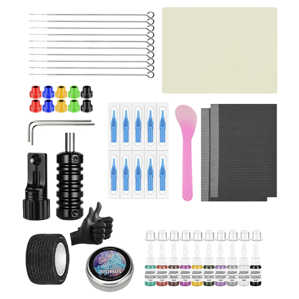 Tool Kit Practice Tattoo Set Multi-use Tattoos Tools Starter Tattooing Supply Multipurpose Suite 20x16cm Supplies