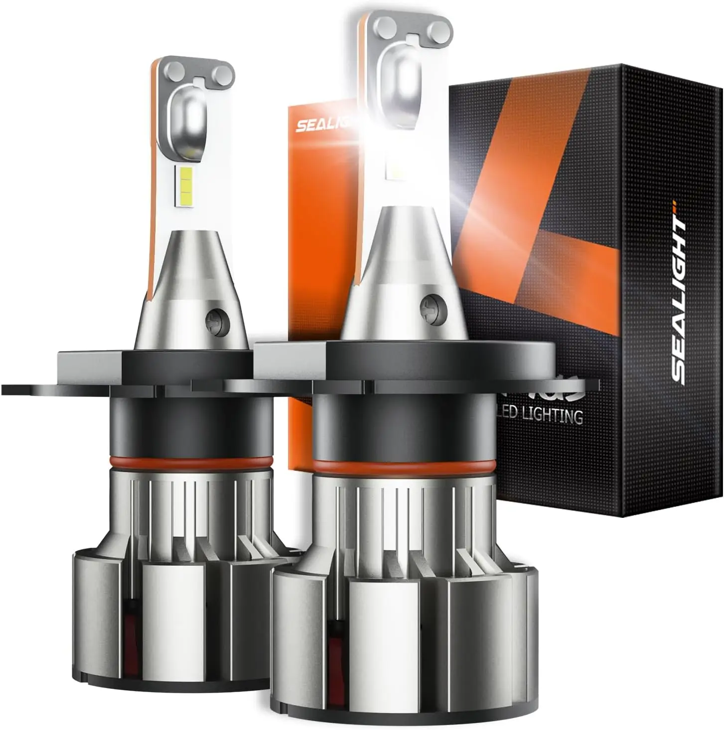 

H4 9003 HB2 Bulbs, 36000LM 6000K Cool White, Pack of 2