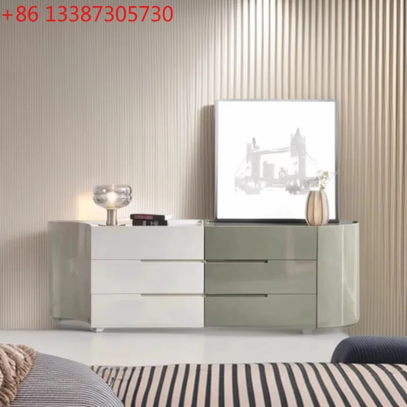 

Современный светлый роскошный дизайнерский сундук для гостиной у стены спальни домашний шкафчик