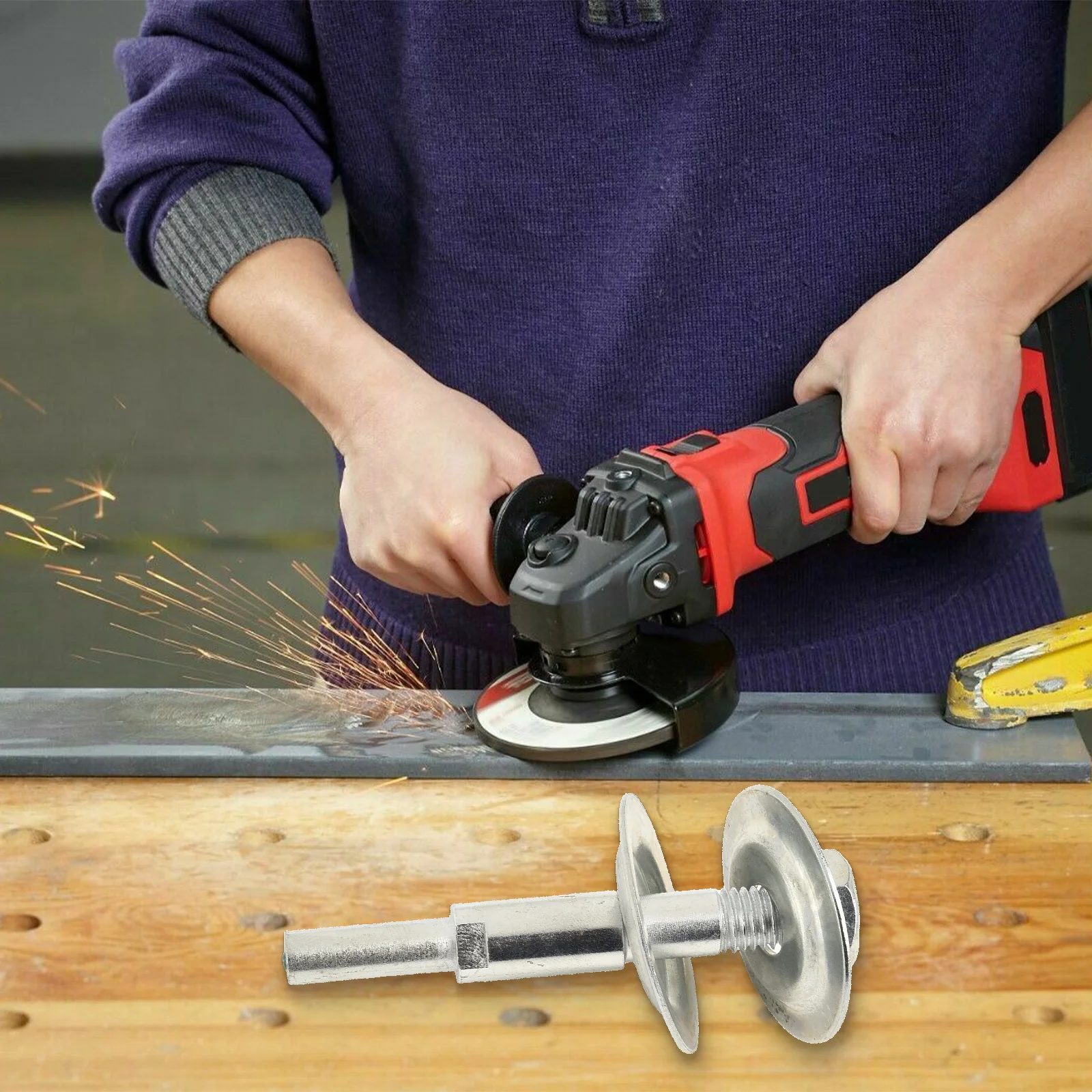 Polishing Wheel 3\" Grinding Stone 10mm Bore Set For Bench Grinder Metal Working Grinding Cutter Tools For Carpentry In Wood