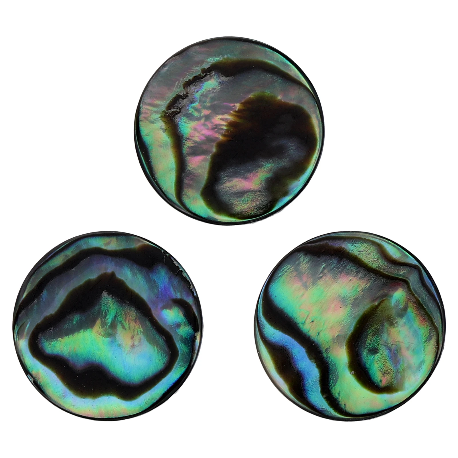 

3PCS Abalone Finger Buttons for Trumpet Cap Trumpet Accessories Durable Natural Instrument Parts Musical Gifts