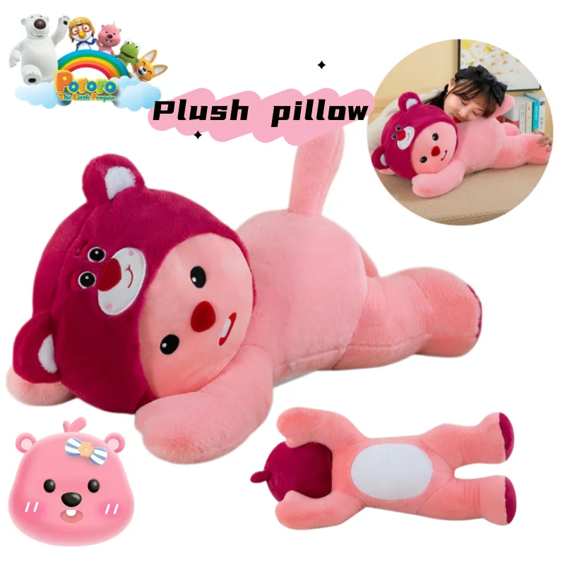 

New Pororo Loopy anime character cute Ruby plush toy kawaii doll pillow home bedroom decoration ornament girl birthday gift