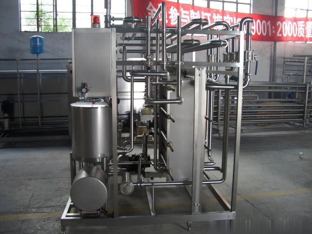 Dairy Pasteurizer 1000L Capacity CE Certified with PLC Control System for Dairy Processing Pasteurization Customized Size