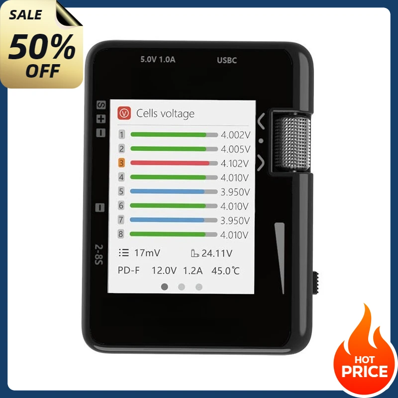 

With Quick Charge Function Smart Battery Multi-Checker Balancer Receiver Signal Tester