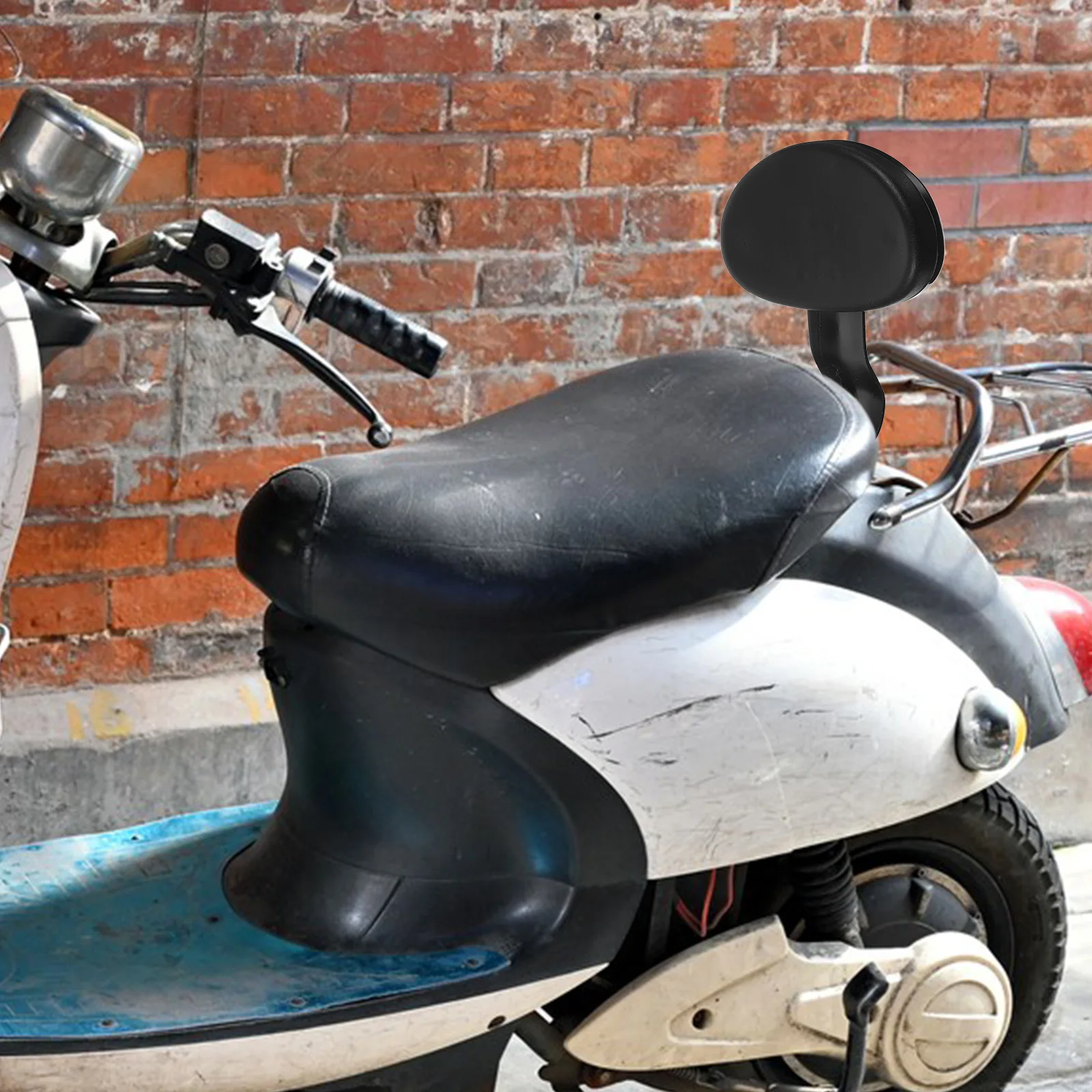 Electric Bicycle Backrest Durable Cushion Wear-Resistant Soft Seat Support Practical Back Cushion Replacement