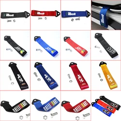 JDM styling Racing Car Ropes Hook Towing Tow Strap For Honda TOYOTA Mitsubishi etc.