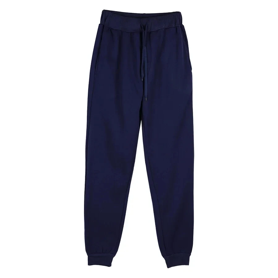 الرجال Sweatpants عارضة السراويل الرياضية للجنسين أزياء الصلبة فضفاض السراويل الشارع الشهير الخريف الشتاء الركض سراويل رياضية