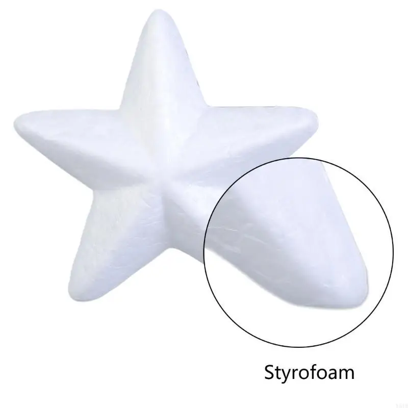 Y51B DIY Modelling Polystyrene Styrofoam Foam Ball for Creative Material White