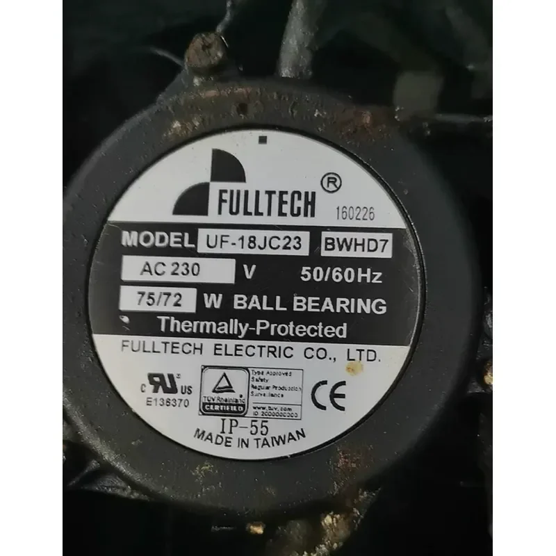 For 18CM UF-18JC23 BTHD 230V 75/72W Axial Cooling Fan