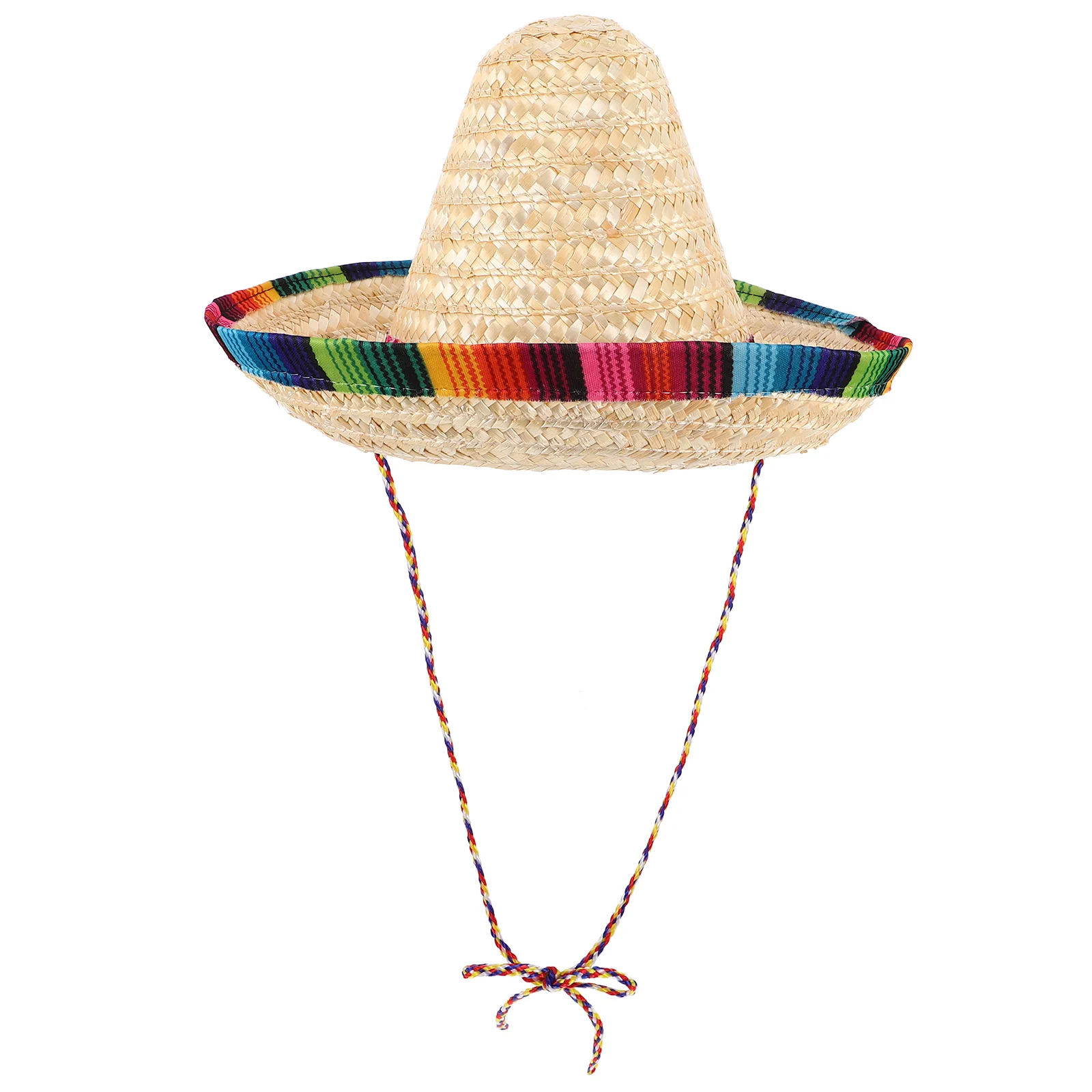 

Mexican Hat Cinco De Mayo Giant Sombrero Birthday Party Costumes Dog Cat Straw Fiesta Hats Lightweight Comfortable Halloween